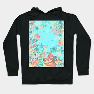 Aqua Garden Hoodie